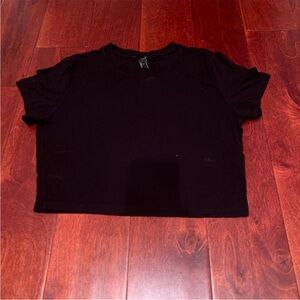 Forever 21 Dark Crop Top